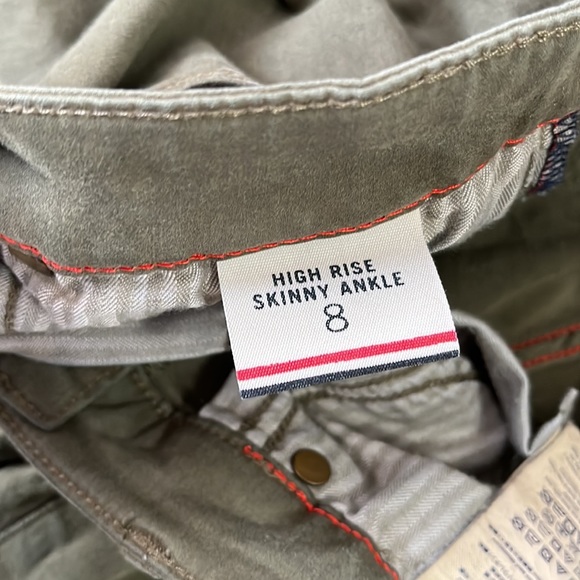 Olive green pant - Picture 3 of 4